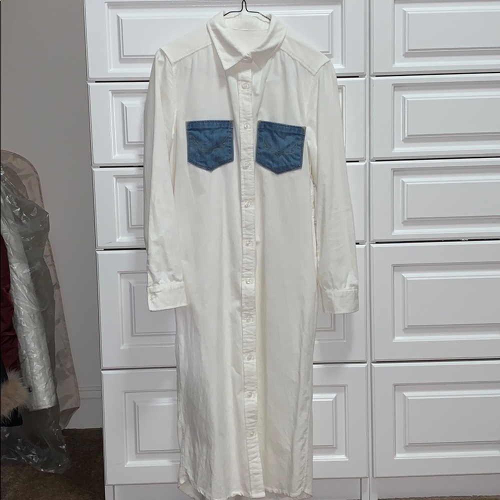 Japan White shirt coat